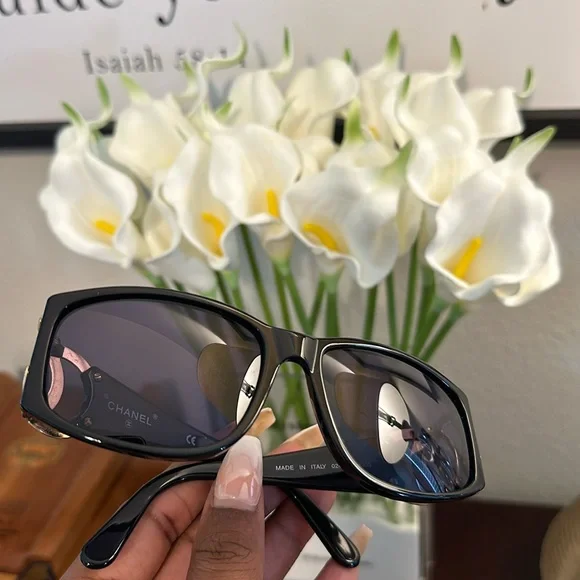 CHANEL 90s Vintage Cocomark Women's Sunglasses 🕶️✨ - Picture 2 of 15